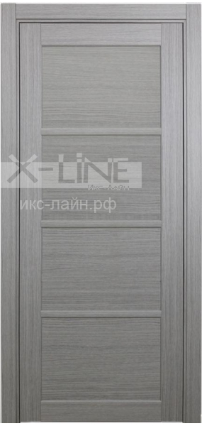 Дверь межкомнатная X-LINE XL19 дуб серый