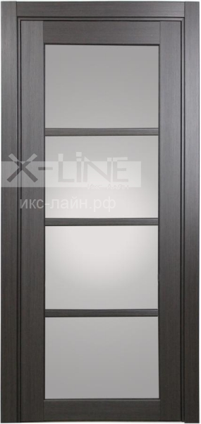 Дверь межкомнатная X-LINE XL09 венге