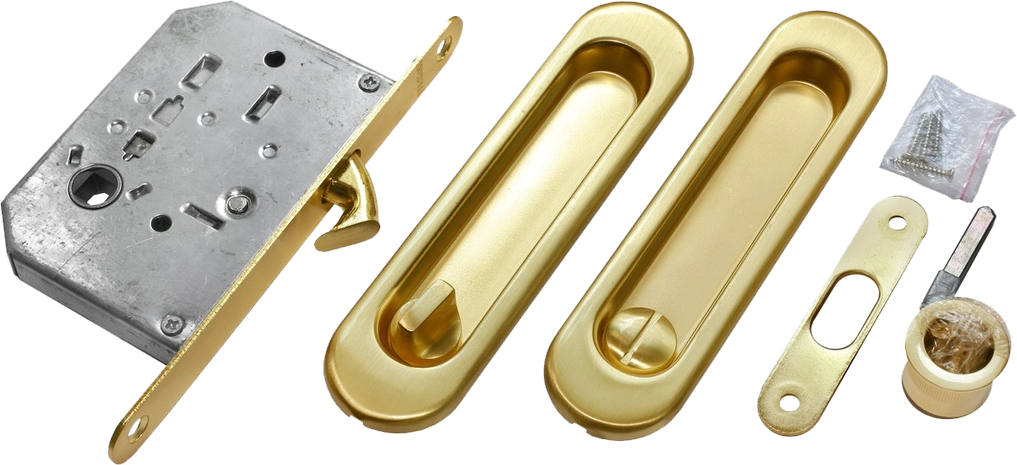 Комплект для раздвижных дверей MORELLI MHS150 WC SG матовое золото