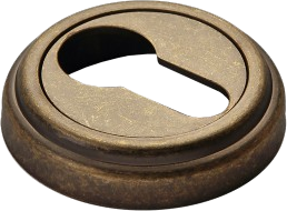 Накладка круглая на ключевой цилиндр  MORELLI MH-KH-CLASSIC OMB старая античная бронза