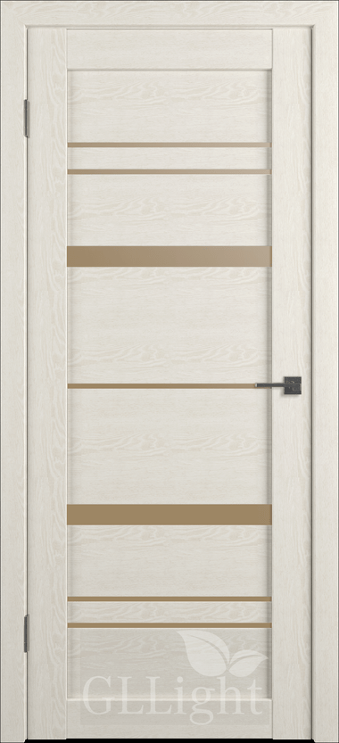 Дверь межкомнатная Atum Х30 экошпон BIANCO WHITE CLOUD