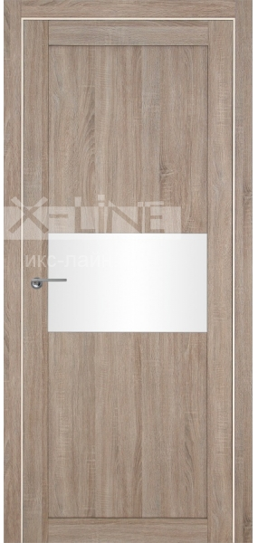 Дверь межкомнатная X-LINE Гвинея 3 велюр серый