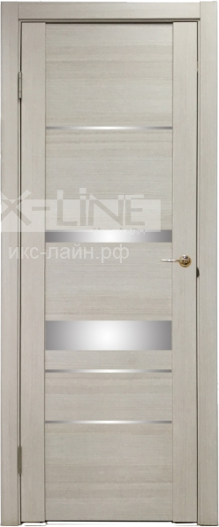 Дверь межкомнатная X-LINE U3023 велюр капучино
