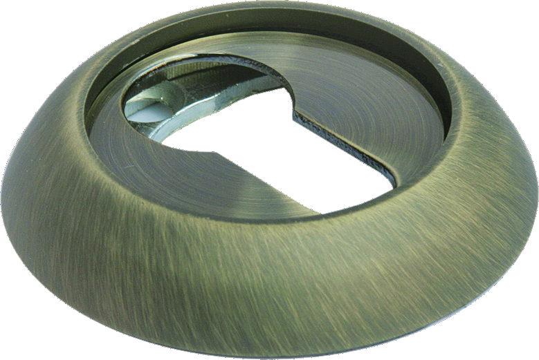 Накладка круглая на ключевой цилиндр  MORELLI MH-KH MAB  матовая античная бронза
