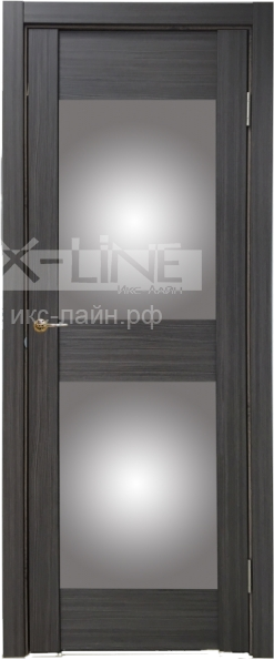 Дверь межкомнатная X-LINE U3000 велюр графит