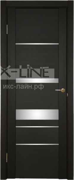 Дверь межкомнатная X-LINE U3023 велюр шоко