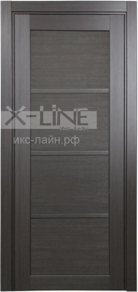 Дверь межкомнатная X-LINE XL19 венге