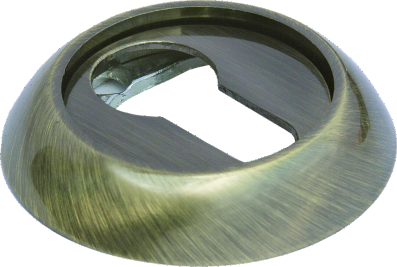 Накладка круглая на ключевой цилиндр  MORELLI MH-KH AB античная бронза