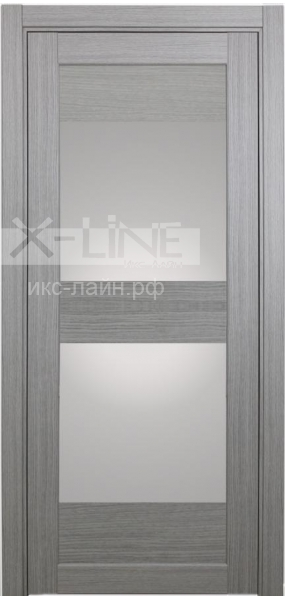 Дверь межкомнатная X-LINE XL01 дуб серый