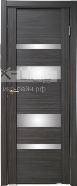 Дверь межкомнатная X-LINE U3013 велюр графит