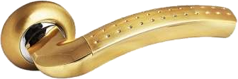 Ручка на круглой розетке PALIDORE А-59 (квадрат 130 мм)