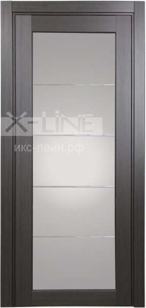 Дверь межкомнатная X-LINE XL07 mirage венге