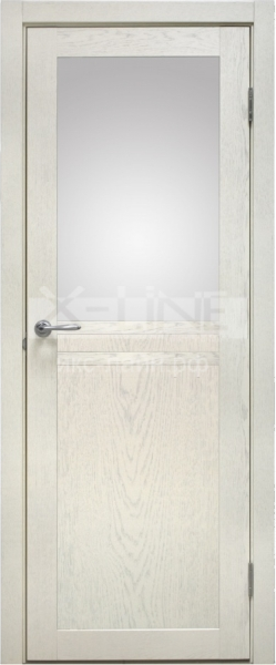 Дверь межкомнатная X-LINE Кампания 3 ясень перламутровый