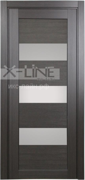 Дверь межкомнатная X-LINE XL04 венге