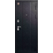 Дверь стальная ЦЕНТУРИОН С-107 АтумХ7 (ЧЕРНЫЙ МУАР - Лиственница темная)