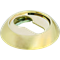 Накладка круглая на ключевой цилиндр  MORELLI MH-KH SG/GP матовое золото/золото