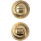 Завертка сантехническая на круглой накладке BUSSARE WC-10 S.GOLD Золото матовое