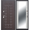 Входная металлическая дверь FERRONI 12 см Сенатор МДФ Венге - Зеркало МДФ Белый ясень