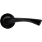 Ручка дверная на круглой розетке MORELLI DIY MH-01 BL черный