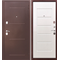 Входная дверь FERRONI 7,5 см ГАРДА Медный антик  - МДФ Белый ясень