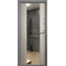 Дверь стальная Ретвизан Медея-321(М5) (Букле серый - Зеркало Филадельфия Грей)
