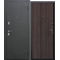 Входная дверь FERRONI 7,5 см Гарда Серебро - МДФ Темный кипарис
