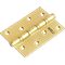 Петля стальная универсальная MORELLI MS 100X70X2.5-4BB SG матовое золото