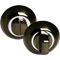 Завёртка PALIDORE сантехническая на круглой накладке OL BH, черный никель