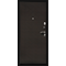 Дверь стальная VALBERG ФОРТЕ СИМПЛ (Чёрный муар - Орех премиум)