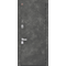 Дверь стальная ЦЕНТУРИОН С-114 (Черный муар+серый камень - зеркало +Белый софт)