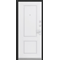 Входная дверь FERRONI Luxor 2МДФ Нео Антрацит софт грей - Велюр белый софт