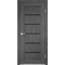 Дверь межкомнатная Velldoris NEXT 1 лакобель черное ПВХ Муар темно-серый