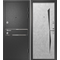 Дверь стальная Ретвизан Медея-321 (М3) (Сатин черный - Бетон серый)