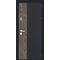 Дверь стальная ЦЕНТУРИОН С-112 (Черный муар+кварц черный+орех мокко - Софт ясень белый+софт белый)