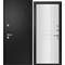 Дверь стальная Ретвизан Веста Терморазрыв (Букле черный - Белый НП)