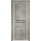 Дверь межкомнатная Velldoris NEXT 2 лакобель черное ПВХ Муар светло-серый
