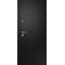 Дверь стальная Ретвизан Аризона-215 (Сатин черный - Лиственница светлая)