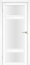 Дверь межкомнатная X-LINE Апулия 2 велюр белый