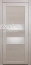 Дверь межкомнатная X-LINE XL03 дуб беленый