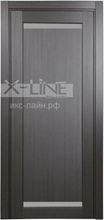Дверь межкомнатная X-LINE XL02 венге