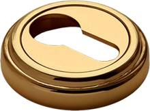 Накладка круглая на ключевой цилиндр  MORELLI MH-KH-CLASSIC PG золото