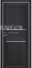 Дверь межкомнатная X-LINE Гвинея 1 велюр шоко