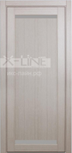 Дверь межкомнатная X-LINE XL02 дуб беленый