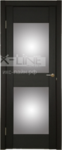 Дверь межкомнатная X-LINE U3000 велюр шоко