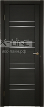Дверь межкомнатная X-LINE U3026 велюр шоко