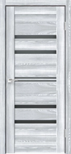 Дверь межкомнатная Velldoris XLINE 6 графит мателюкс экошпон Клен айс