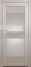 Дверь межкомнатная X-LINE XL01 дуб беленый