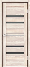 Дверь межкомнатная Velldoris XLINE 6 графит мателюкс экошпон Клен крем
