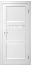 Дверь межкомнатная X-LINE Классика 3P велюр белый