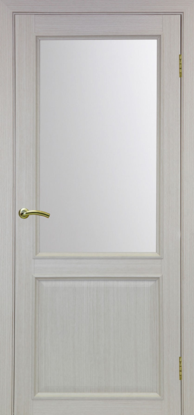 Дверь межкомнатная OPTIMA PORTE Тоскана 602.21ОФ1 багет стекло Экошпон